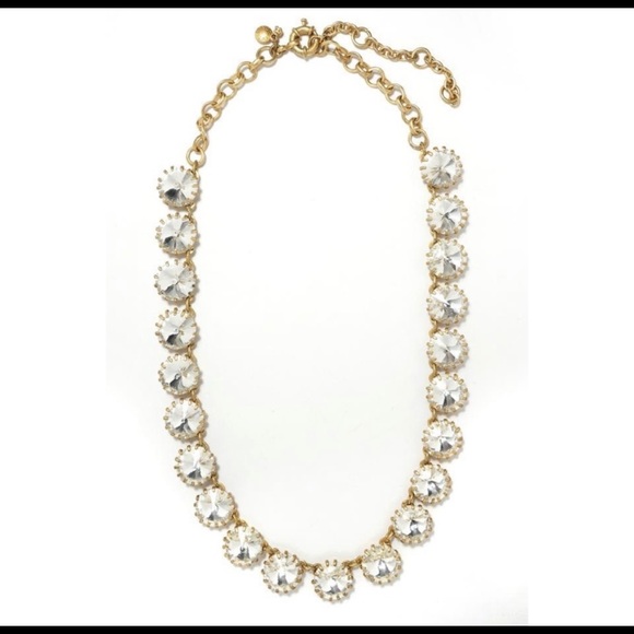 J. CREW | Venus Flytrap Crystal Necklace - Picture 2 of 3